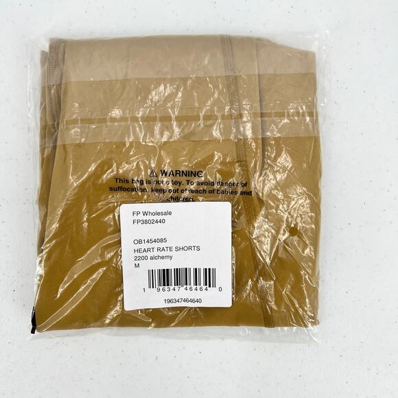 Free People Womens Heart Rate Shorts Alchemy Mustard Yellow Size M Medium - Picture 5 of 7